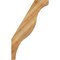 Ekena Millwork 6"W x 20"D x 32"H Funston Rough Sawn Knee Brace, Western Red Cedar BRC06X20X32FST00RWR - alternate 3